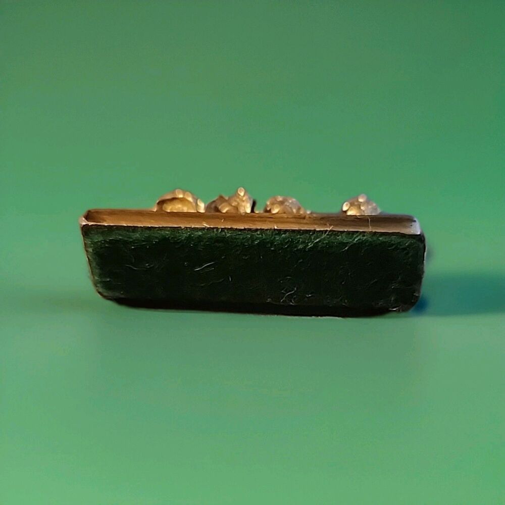 Vintage, Solid Brass. 4 Wise Bulldogs - Speak, See, Hear, Do No Evil. - Picture 3 of 4